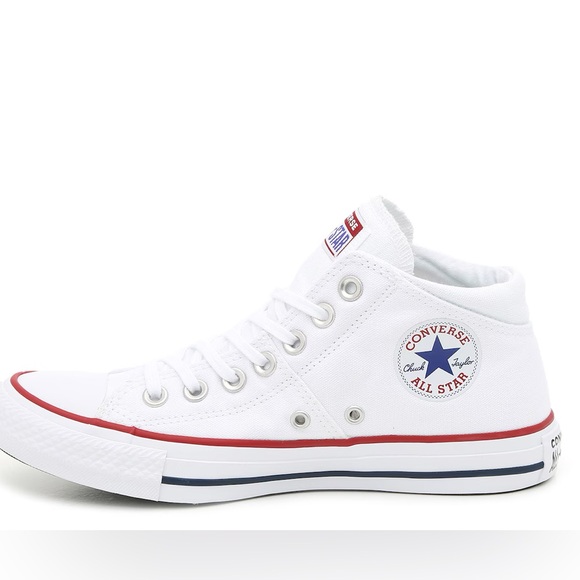 Converse all star mid top size 7 white - Picture 1 of 5
